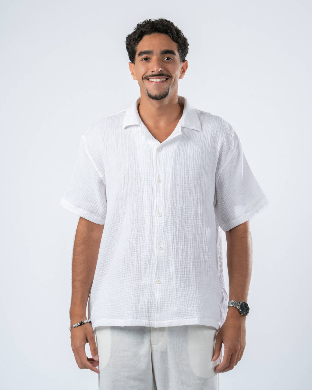 Pier Shirt Short Sleeve - White