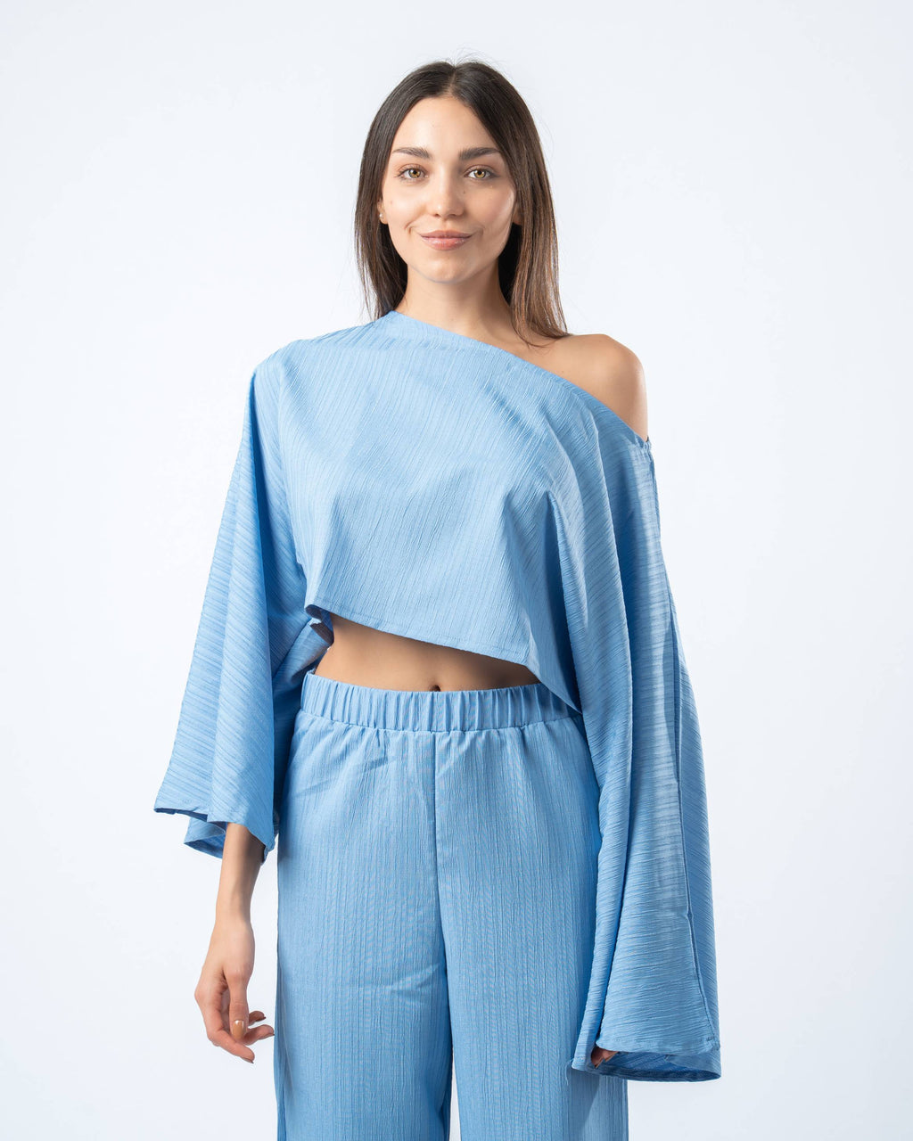 Cleo Lounge Top - Baby Blue