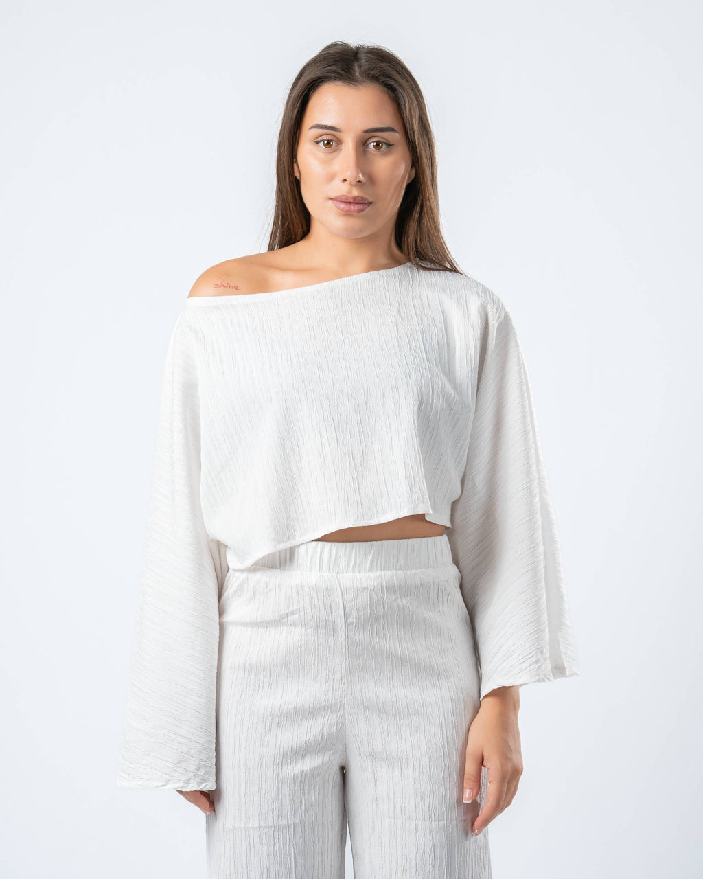 Cleo Lounge Top - White