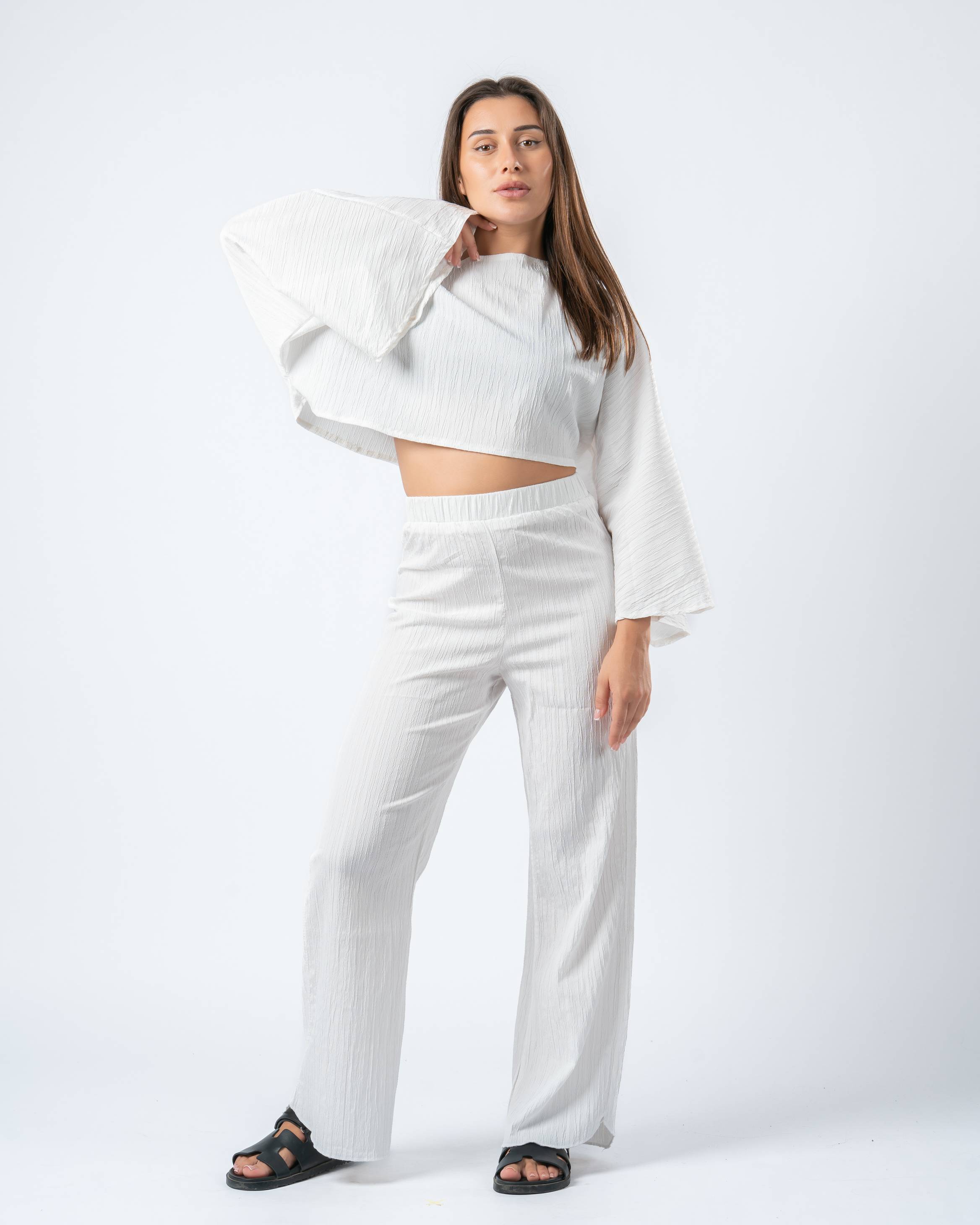 Cleo Lounge Set - White