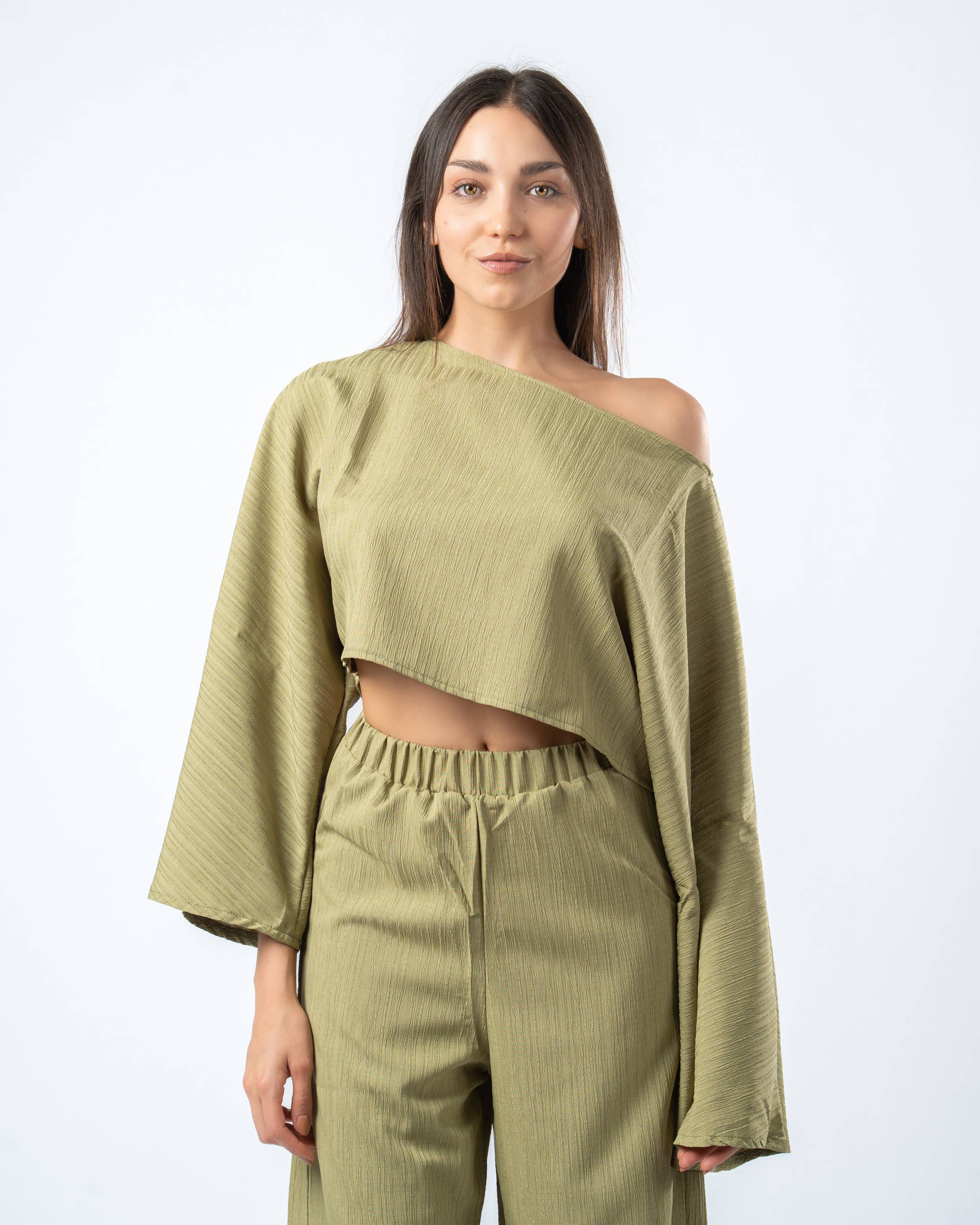 Cleo Lounge Top - Mint Green