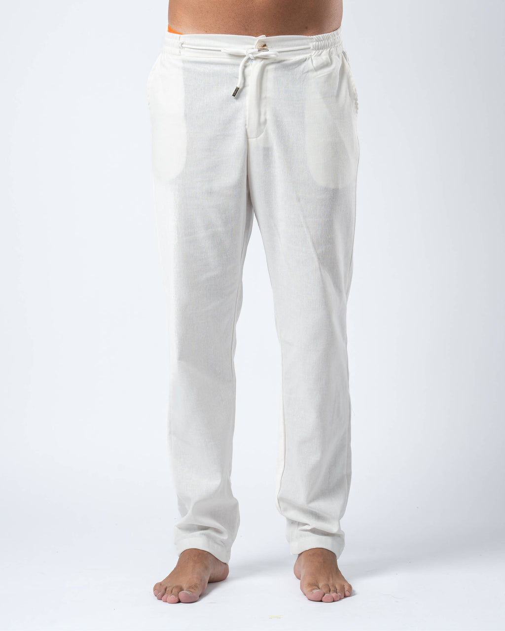 Haven Linen Pants - White