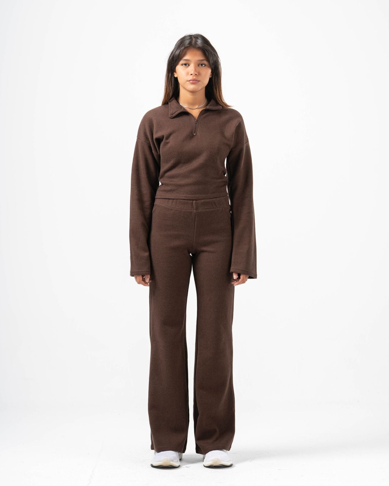 Nua Dream Knit Set - Mocha Brown