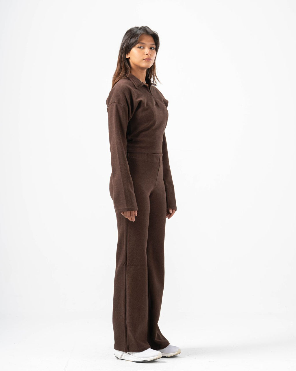 Nua Dream Knit Set - Mocha Brown