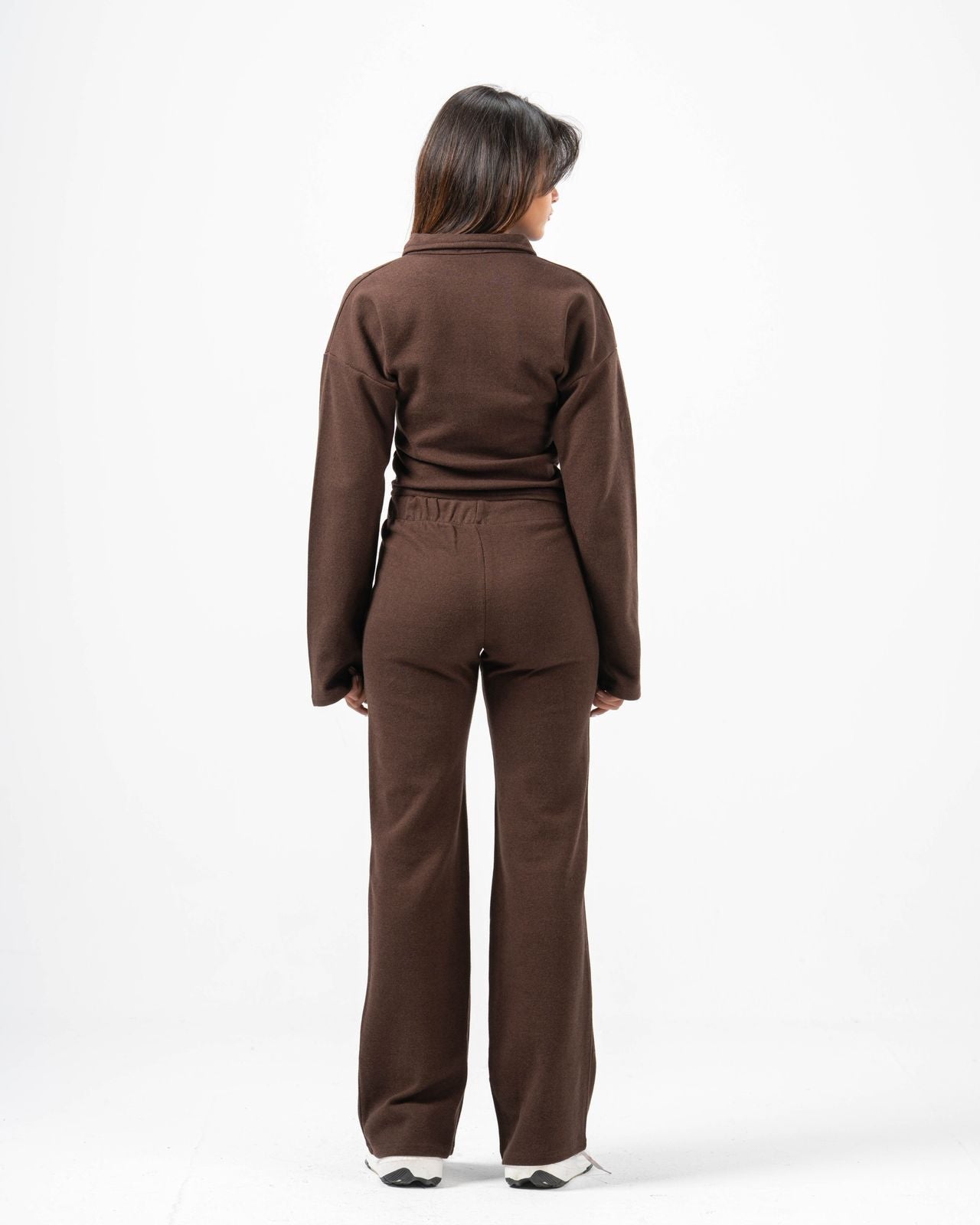 Nua Dream Knit Set - Mocha Brown