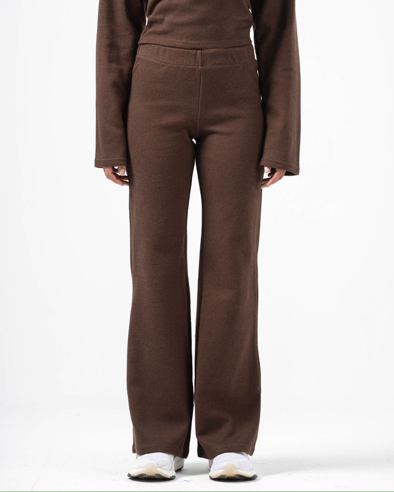 Nua Dream Knitted Pants - Mocha Brown