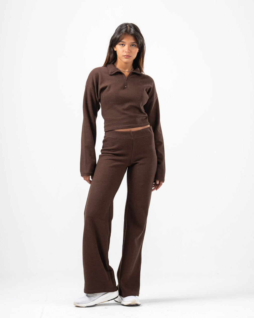 Nua Dream Knitted Pants - Mocha Brown