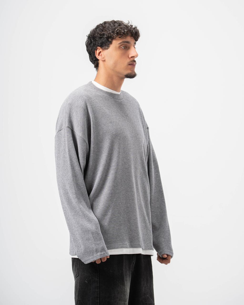 Alto Crewneck - Heather Grey