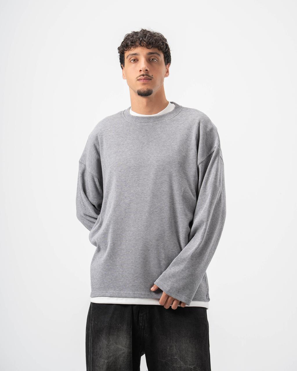 Alto Crewneck - Heather Grey