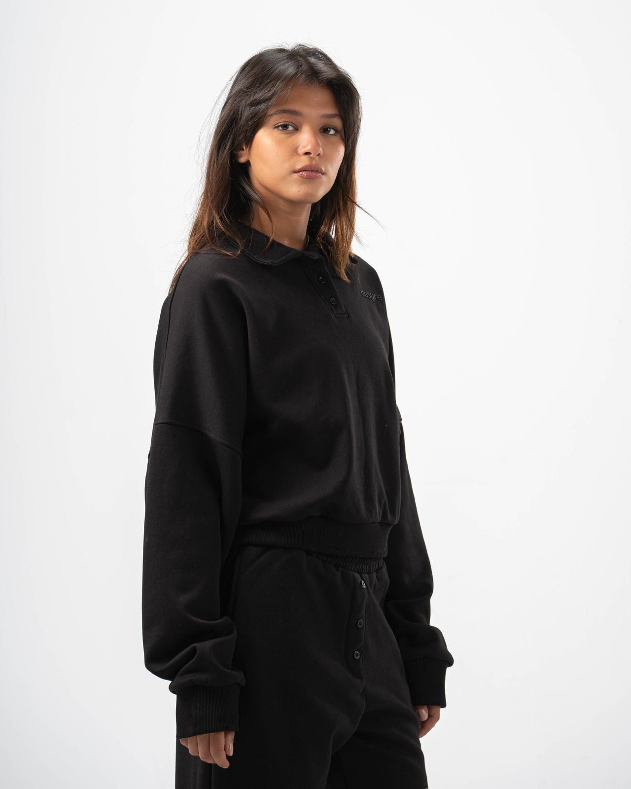 KAIA Polo Top