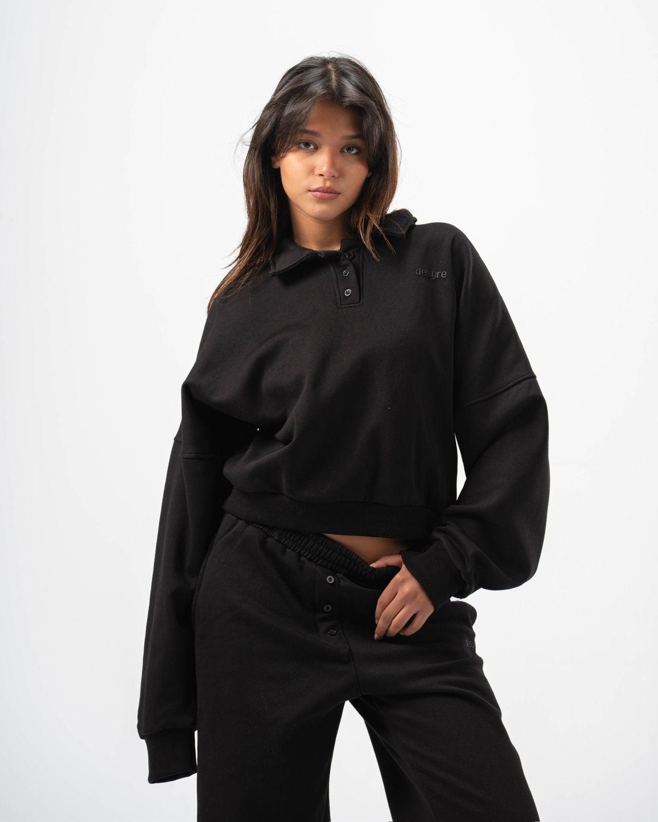 KAIA Polo Top