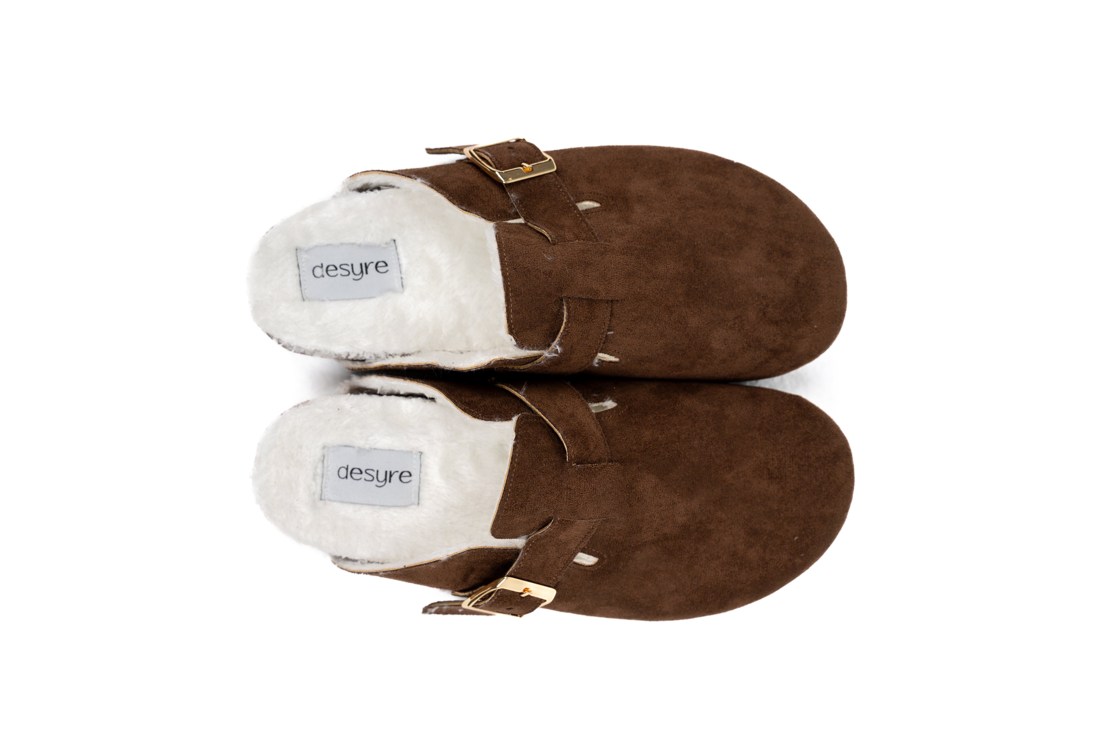 Ultra Soft Cloudstep Clogs with fur - Brown
