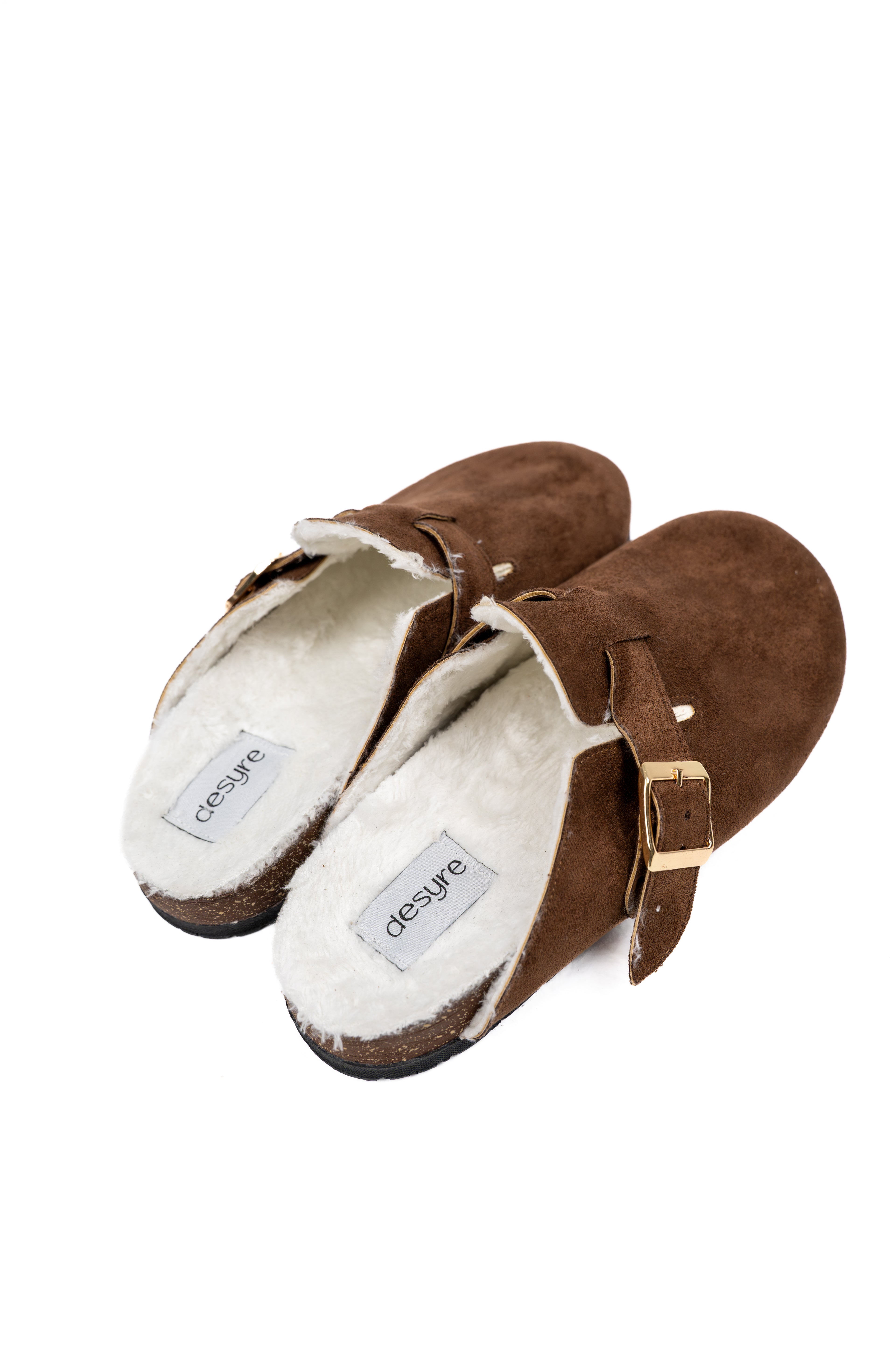 Ultra Soft Cloudstep Clogs with fur - Brown