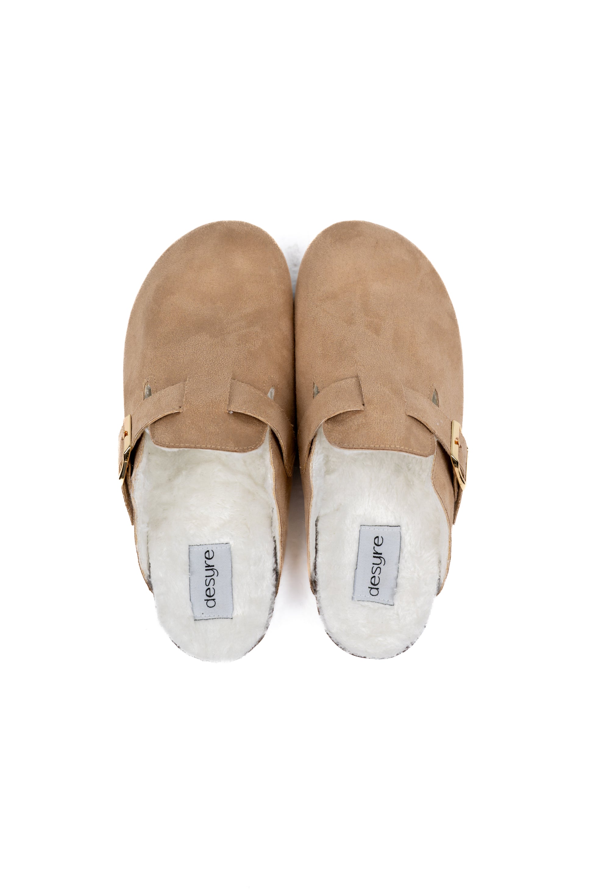 Ultra Soft Cloudstep Clogs With Fur - Beige